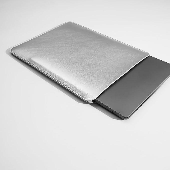 Laptop Sleeve 15 Inch 16Inch Compatible with MacBook Pro 16 A2991 M3 A2780 A2485 A2141 MacBook Pro Retina 15 Color Silver