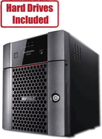BUFFALO TeraStation 3420DN 4-Bay SMB 16TB (2x8TB) Desktop NAS w/Hard Drives Included Network Attached Storage