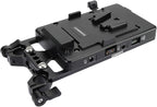 CAMVATE V Lock Mounting Plate Power Supply Splitter with 15mm Rod Clamp - 1524