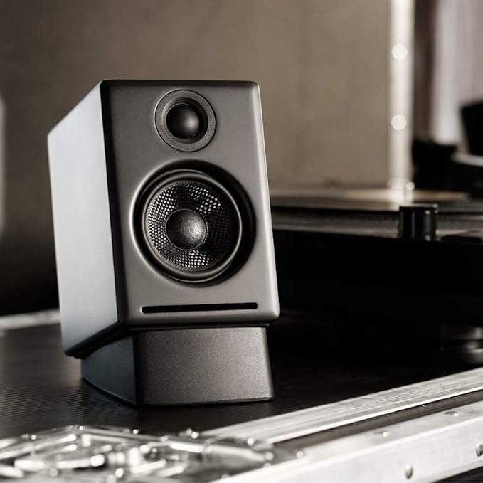 Audioengine A2+ Desktop 24 Bit Wireless Bluetooth Desktop Speakers - 60W Computer Speakers for Music and Gaming