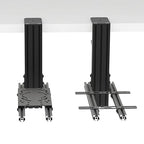 Hikig 2 Set Desk Mount for Flight Sim Game Joystick, Throttle and HOTAS Systems - Compatible With Logitech X56, X52, X52 Pro, Thrustmaster T-Flight HOTAS, T.16000M, TCA