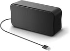 USB Small Computer Speaker Bar, USB Mini Computer Speakers, Laptop Speaker, Computer Speakers for Desktop PC, Plug and Play, Protable PC Sound Bar for Office Home School