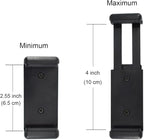 Universal Cell Phone Tripod Mount Adapter, OIMIO Phone Holder Clip Connector Head Used for Monopod Selfie Stick DSLR Travel Mini Flexible Tripod and More(2 Pack)