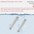 Home Security Wired Rolling Door Contact Magnetic Reed Switch MC-58 Alarm Sensor Magnetic Switch with 2 Wires for N.C. Applications
