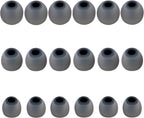 Earbud Replacement Tips Silicone Earbud Tips Eartips Fit Most in-Ear Earbuds(Inner Hole 3.8mm -5.1mm) Headphone Earbuds Rubber Tips 9 Pairs S M L
