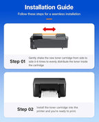 4600 4620 4622 Toner Cartridge Black 1-Pack High Capacity Replacement for Xerox 106R01535 Compatible with Xerox Phaser 4600 4620 4622 Laser Printer Copier Copy, 30,000 Pages Monochrome Ink