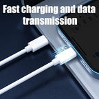 Multifunctional Data Cable Conversion Head Portable Storage Box, Multi-Type Charging Line Convertor USB Type C Adapter Tool Contains Sim Card Slot Tray Eject Pin, Phone Holder (Black)