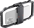 NEEWER Universal Phone Cage, Smartphone Video Rig with Quick Release Mounts Cold Shoes for Videomaker Filmmaking TikTok Vlogging Phone Video Stabilizer Holder Compatible with iPhone Samsung, PA039
