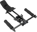 CAMVATE Handheld Shoulder Mount Kit with Sliding Base Plate & Sponge-Covered Handgrip Pair for DSLR Camera - 3029