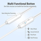 Earbuds Headphones 5 in One Pack, Wired Earbud with Heavy Bass Stereo Noise Blocking, Microphone, Compatible with iPhone, Android Phones, Laptops, Computers, iPad or Any Device with 3.5mm Interface