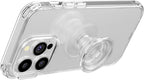 PopSockets Phone Grip with Expanding Kickstand, Adhesive Grip - Clear
