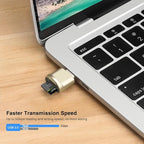 USB C Micro SD Card Reader (Pack of 2 Pcs), BorlterClamp Type C OTG TF Memory Card Reader Compatible with Laptop, MacBook, Tablet, Smartphone