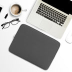 RAINYEAR 11-11.6 Inch Laptop Sleeve Protective Case Soft Lining Carrying Bag Padded Zipper Cover Compatible with 11.6" MacBook Air for 11" Notebook Computer Tablet Chromebook (Gray, Upgraded Version)