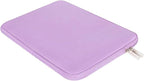 MOSISO Laptop Case 13.3 inch, 13-13.3 inch Laptop Sleeve Bag Compatible with MacBook Air/Pro 13 / Pro 14, HP Dell ASUS Lenovo Notebook, Neoprene Computer Sleeve Bag with Small Case, Purple