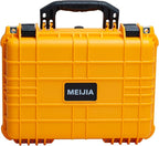 MEIJIA Portable All Weather Waterproof Camera Case With Foam,Fit Use of Drones,Camera,Equipments,Pistols,15.98x12.99x6.85inches