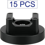 Yookeer Magnetic Zip Tie Mount Base Black Magnetic Cable Clips Wire Holder Multipurpose Cable Ties Management Base Electrical Supplies for Wire