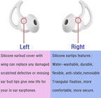 Silicone Ear Tips Replacement Earbud Tips Compatible with Bose Quietcomfort and Sport Headphone Ear Bud Tips Earbud Covers Large 3 Pairs