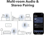 Audio Pro A10 MKII Wireless Multiroom Speaker, WiiM Edition | High Fidelity, Bluetooth, WiFi | Compatible with AirPlay 2, Google Cast, Siri, WiiM Home App, Stream Spotify, Tidal & More, Light Gray