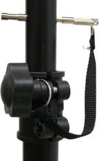 American Sound Connection ASC Pro Audio Mobile DJ Light Stand 6 Foot Height Lighting Multi Fixture T Bar Portable Tripod