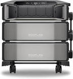 EF ECOFLOW 12kWh Power Station: DELTA Pro Ultra with Extra Battery, 120/240V 7200W AC Output, Lifepo4 Home Battery Backup Expandable to 90kWh, Solar Generator for Home Use, Emergency, Camping, RV