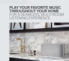 Denon Home 350 Wireless Smart Speaker – Powerful Stereo Sound, Wi-Fi & Bluetooth, HEOS Built-in, Alexa Built-in, Siri & AirPlay 2, Spotify Connect, Multi-Room Support, White
