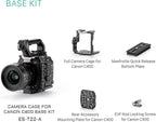 Tilta Camera Cage Kit for Canon C400 | Mounts via Arri Rosette, NATO Rail, 3/8"-16 & 1/4"-20 | Includes Full Cage, Quick Release Bottom Plate, Rear Accessory Plate + More (Base Kit)