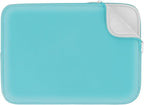 RAINYEAR Laptop Sleeve Case Compatible with 13.3 Inch Notebook Computer Tablet Chromebook 14" MacBook Pro M1 M2 M3 M4 Pro/Max Soft Cover Protective Case Zipper Carrying Bag (Blue, Upgraded Version)