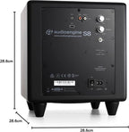 Audioengine S8 Powered Subwoofer Speaker - 250W 8-inch Home Woofer with Built-in Amplifier and Dual Audio Inputs for Home Audio