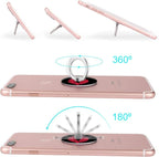 Bonoma Phone Ring Stand, 3 Pack Lips 360 Degree Rotation Finger Grip Stand Holder Compatible with Smartphones and Tablets