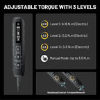 EZARC Electric Screwdriver Set, 181 in 1 Cordless Screwdriver, 3 Torque Settings with 160 Magnetic Precision Bits, Power Screwdriver Repair Tool Kit for Phone Laptop Camera Watch Computer