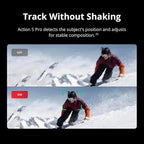DJI Osmo Action 5 Pro Adventure Combo, with 64GB microSDXC Card - Waterproof Action Camera with 1/1.3" Sensor, 4K/120fps Video, Action Camera 4K Ideal for Sports, Vlog