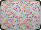 CASETiFY Impact MacBook Air 13.6" (M2-M4) Case [Cushioned Impact Corners/Scratch-Resistant/Anti-Slip Grip] - Petit Floral Transparent - Clear Black