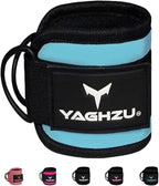 Ankle Straps for Cable Machines Women - Adjustable Gym Ankle Strap for Cable Machine, Neoprene Padded Cable Straps, Durable Leg Strap with Cable Cuff, Glute Kickback Ankle Strap with D Rings