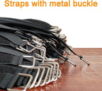 30 inch Reusable Extend Securing Strap - Fastening Cable Strap - 16 PACK Adjustable Nylon Hook and Loop Cable Tie Down Strap