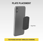 Scosche MPLT54T-2PKBP0 MagicMount Replacement Plate Kit for Magnetic Car Phone Mount Holder, Metal Plates w/Extra Strength Hold for Smartphone, Tablet, Magnet Cell Phone Stand & Phone Case, Pack of 2
