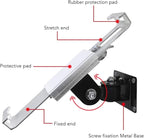 Tablet Wall Mount Holder with Anti Theft Lock,Rotate Design,Multi Angle,Bracket for Most 8 to 10.4 Inch,and for iPad 7.9" 8.3" 9.7" 10.2" 10.5" 10.9"& 11",Galaxy tab,& More,(Silver)