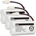 iMah BT162342/BT262342 Cordless Phone Batteries Compatible with VTech CS6409 CS6419 CS6429 CS80100 AT&T CL81101 EL5210 EL52400 Handset Telephone (Pack of 3)