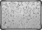 CASETiFY Impact MacBook Air 13.6" (M2-M4) Case [Cushioned Impact Corners/Scratch-Resistant/Anti-Slip Grip] - Chrome Doodles - Clear Black