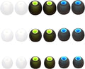 Earbud Replacement Tips - Silicone Ear Tips Fit Most - S M L, 9 Pairs