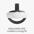Meta Quest Elite Strap — Works with Meta Quest 3/3S — Premium Comfort and Weight Distribution — Adjustable, Ergonomic Fit — Reduces Pressure and Fatigue
