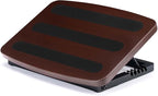 Adjustable Foot Rest for Under Desk at Work,Ergonomic Foot Stool Under Desk for Office with 6 Angles,Wooden Footrest Suitable for Home,Office