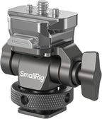 SmallRig HawkLock H21 Quick Release Monitor Mount with Cold Shoe Mount, Swivel and Tilt Adjustable Monitor Holder with 1/4"- 20 Screw, Dual Anti-Twist Design, for Ninja V and V+ Monitors