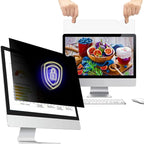 18.5 Inch - 16:9 Aspect Ratio - Computer Privacy Screen Filter for Widescreen Monitor - Anti-Glare - Anti-Scratch Protector Film - Protects Your Eyes from Harmful Glare and Blue Light