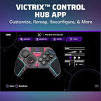 PDP Victrix Pro BFG Wireless Controller for PS4/PS5/PC, Sony 3D Audio, Modular Back Buttons/Clutch Triggers/Joystick, Tekken 8 Rage Art