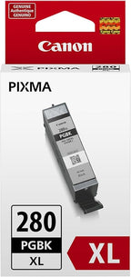 Canon PGI-280XL PGBK/CLI-281CMY Ink and Photo Paper Bundle