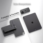 Magnetic iPad Pro M4 11-inch Stand with Wireless Charging 18W, 360° Rotating Aluminum Tablet Holder for iPad Pro M4 11-inch, Adjustable Desk Mount Series (M4-11inch)