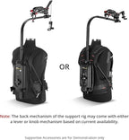 FLYCAM Flowline Starter Body Support Rig with Placid 2-Axis Stabilizing Arm for Camera & Gimbals. Payload up to 5-7.5kg/11-16lb (FLCM-FLN-PA-01)