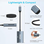 Vanja SD Card Reader USB C, High-Speed USB 3.0 Micro SD Card Adapter for SD SDXC SDHC MicroSD | Compatible with iPhone 17/16/15, MacBook Pro/Air, iPad Pro, Laptop, Galaxy Smartphones
