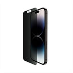 Belkin ScreenForce TemperedGlass Privacy Screen Protector for iPhone 14 Pro - Treated Surface with Anti-Fingerprint Coating and Included Easy Align Tray for Bubble Free Application