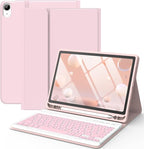 Keyboard Case for iPad Air 11-inch M3/M2/Air 5th/ 4th Generation- Detachable Bluetooth Keyboard Case with Pencil Holder - Flip Stand Cover for iPad Air 11"(2025&2024) /Air 5 2022/Air 4 2020/Pro 11 1st